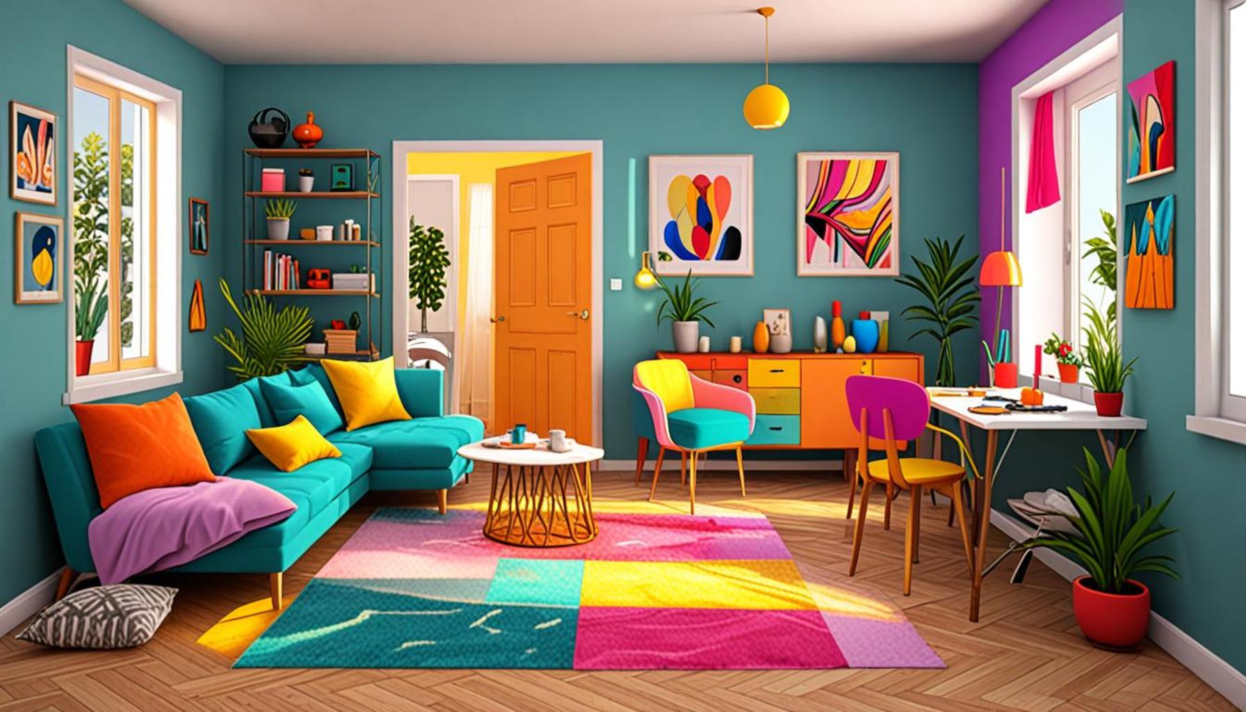 Inspirações de Design de Interiores para personalizar espaços em apartamentos do Minha Casa Minha Vida com baixo custo