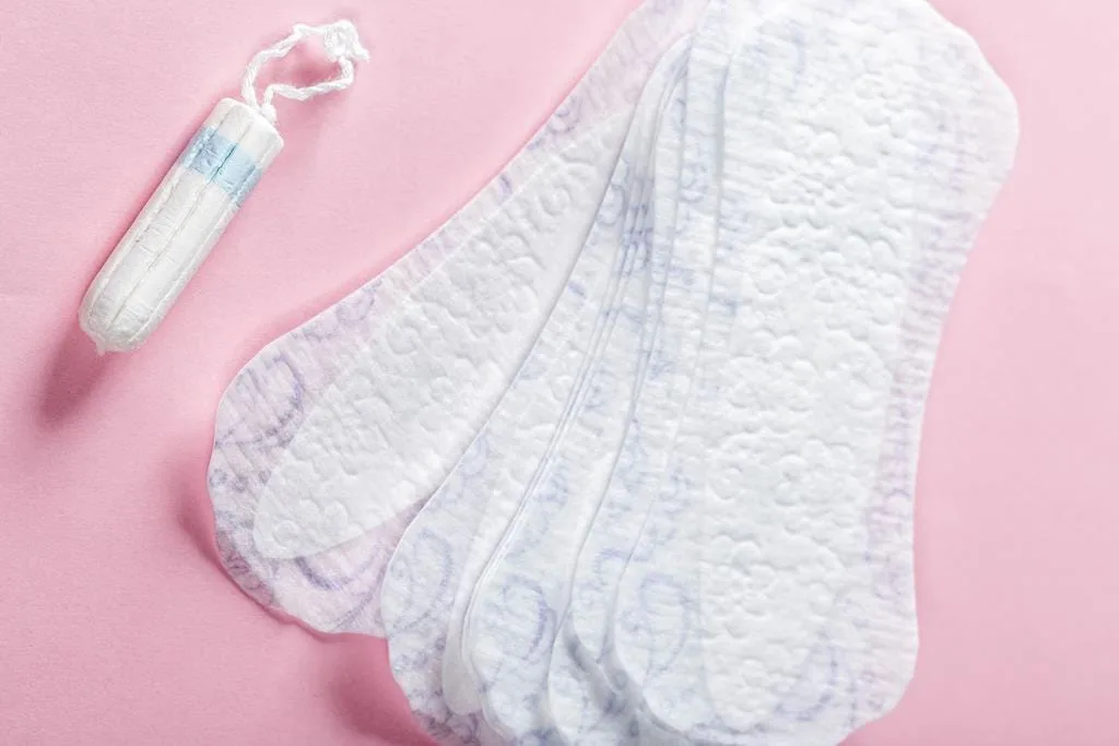 Absorventes de diferentes tipos